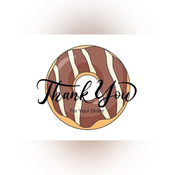50 Personalized Thank You Cards For Your Posh Closet - Picture 1 of 4